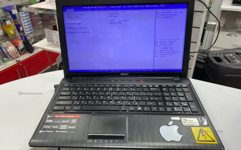 Ноутбук  MSI MS-16H