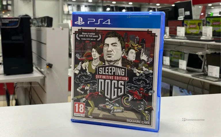 диск на ps4 Sleeping Dogs