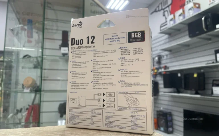 Вентилятор Aeocool RGB Duo 12