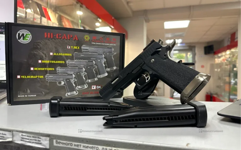 Пистолет WE Hi Capa 5.1 Force (Ruled) BK (WE-H001
