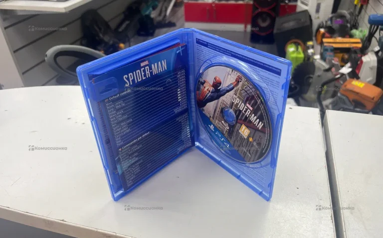 PS4 диск. ps4 spider man