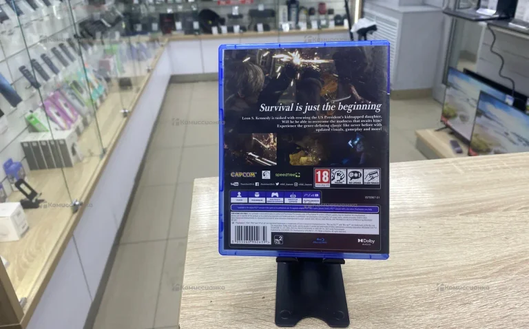 PS4 диск. resident evil 4