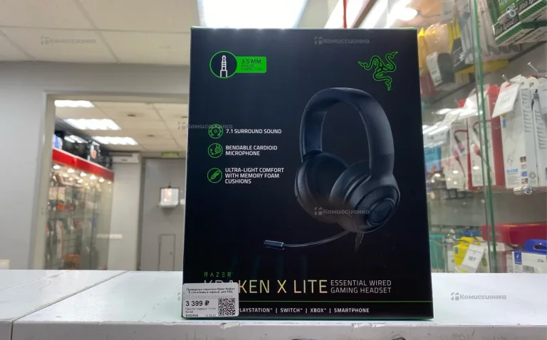 Игровые наушники Razer Kraken X Lite