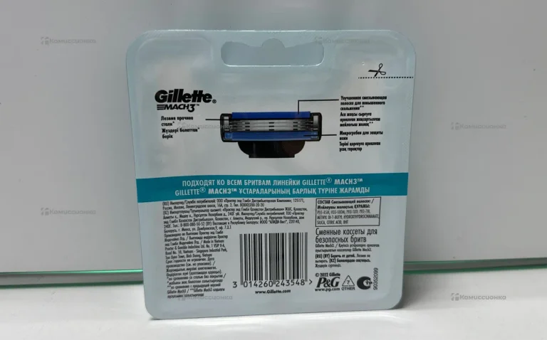 Gillette fusion mach 3 8шт