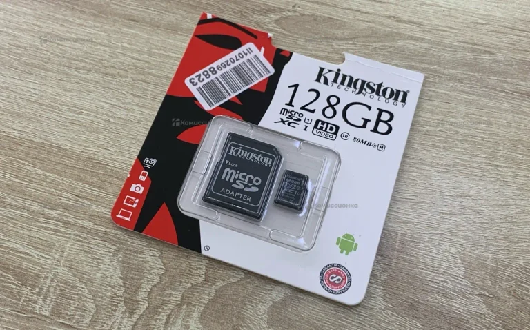 Флешка MicroSd Kingston 128gb
