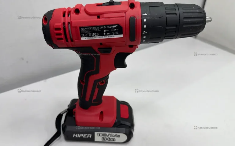 Аккумуляторная дрель-шуруповерт HIPER HCD18B