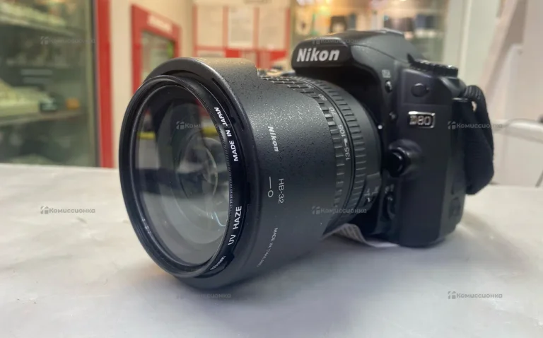 Фотоаппарат  Nikon D80 объектив AF-F NIKKOR 18-135