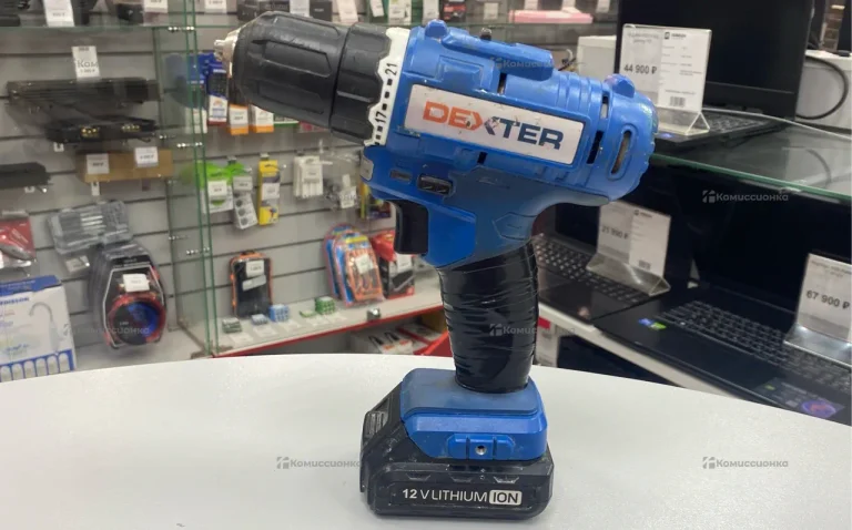 Дрель-шуруповерт аккумуляторная Dexter ML-CD92-180