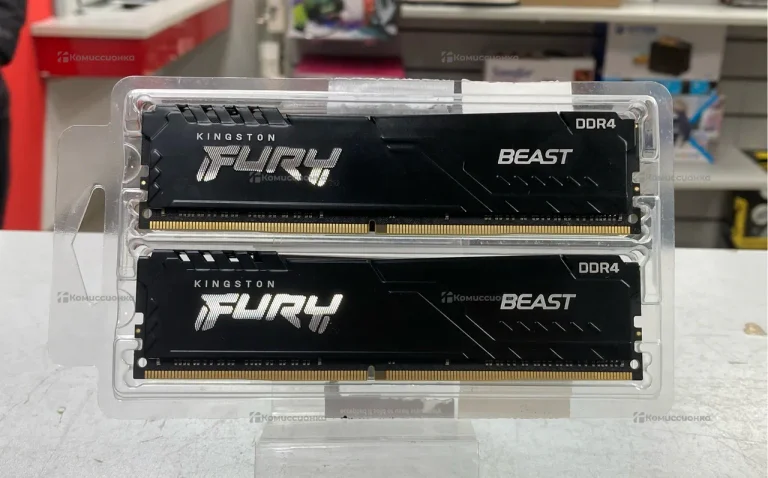 Оперативна память Kingston Fury DDR4 32gg (2*16gb