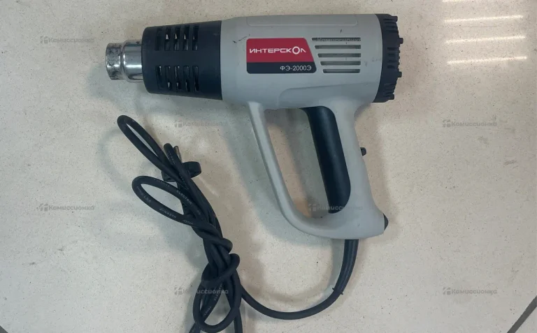 Строительный фен Интерскол ФЭ-2000Э