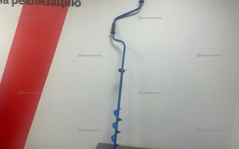 Ледобур синий