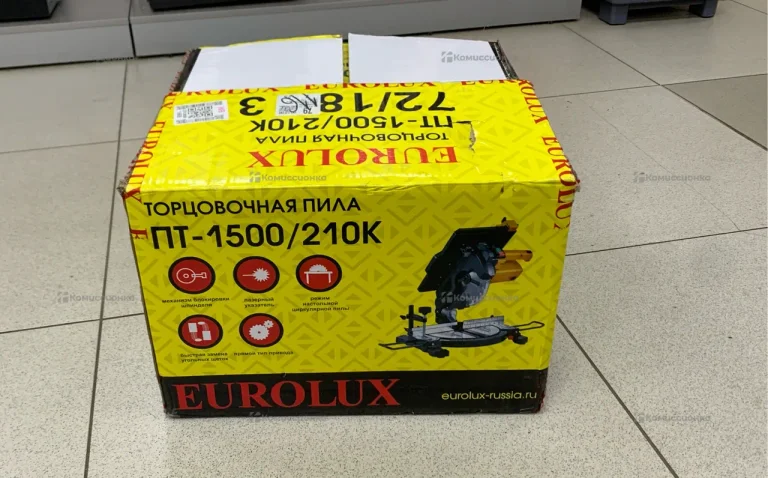 Торуовочная пила Eurolux ПТ-1500/210