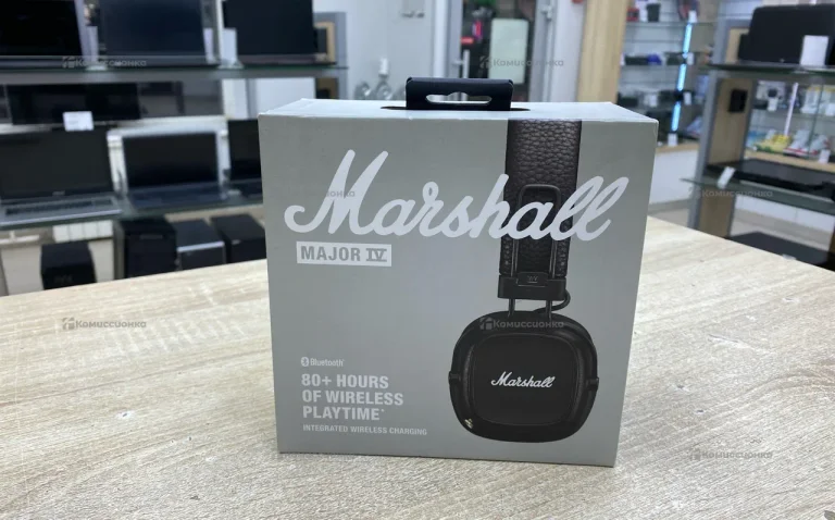Наушники  Bluetooth Marshall Major IV Black