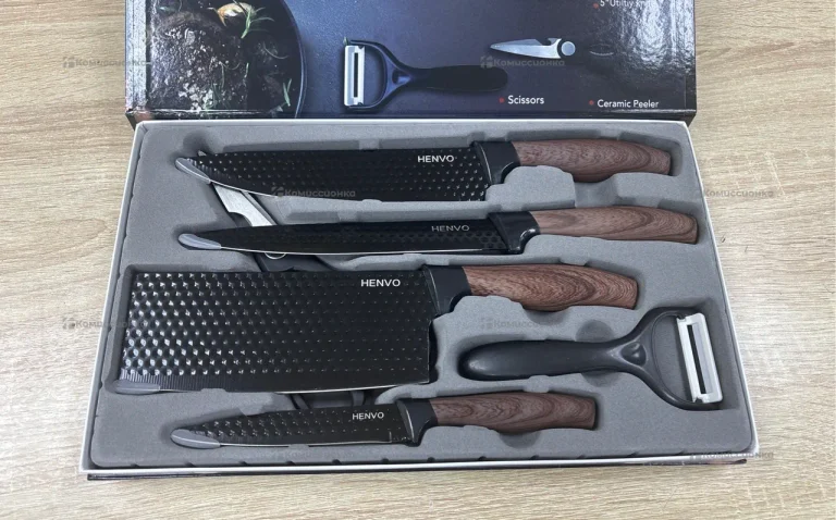 наборы кухонных ножей Henvo