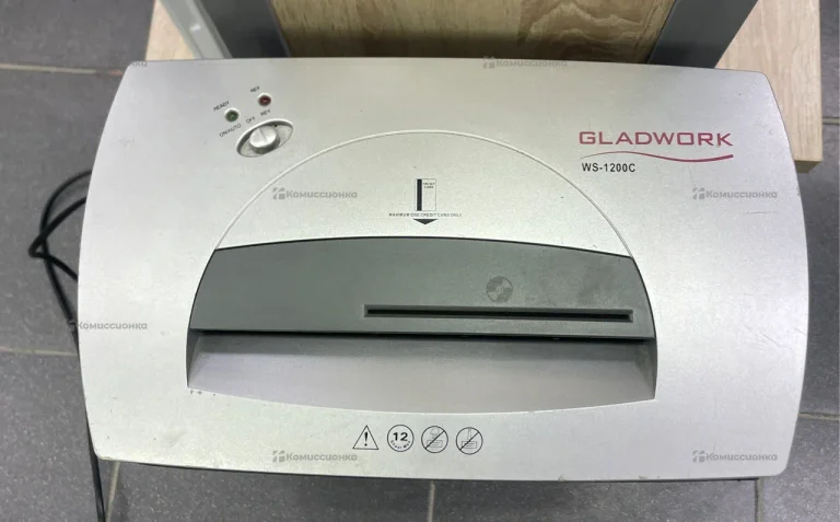 GLADWORK шредер для бумаги GLADWORK we 1200c