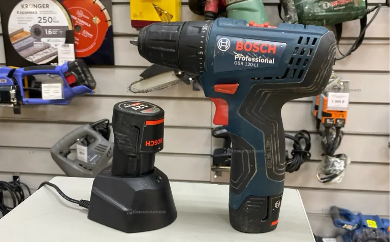 Дрель шуруповерт Bosch GSR 120-Li