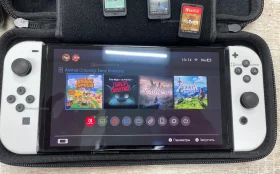 Купить Приставка Nintendo swith oled 64gb б/у , в Москва и область Цена:24900рублей