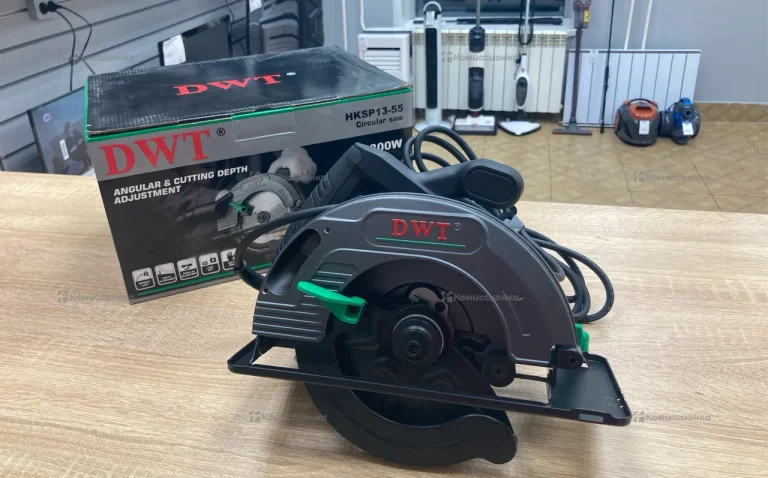 Пила циркулярная DWT HKSP13-55 1,3кВт, 4800об/мин