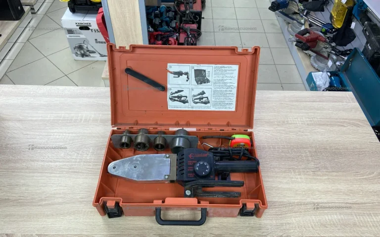 Паяльник для пластиковых труб eliteline 1600 watt