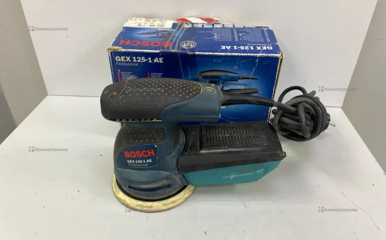 Шлифиашинка Bosch GEX 125-1
