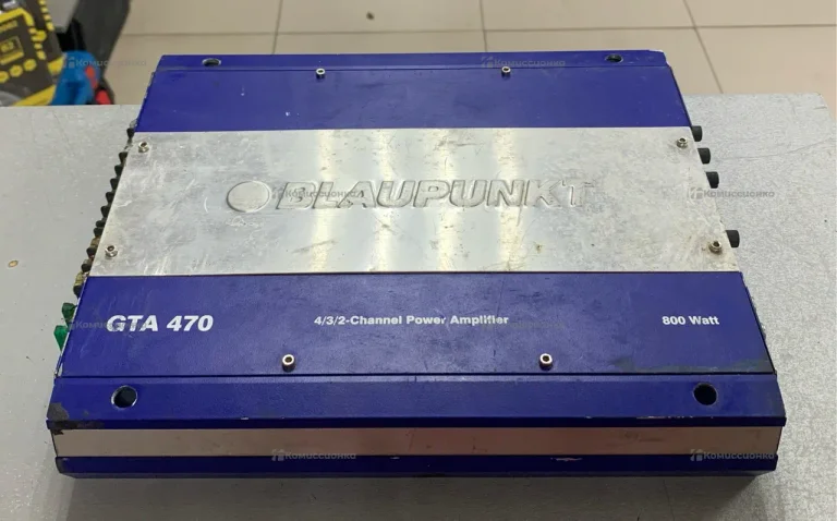Усилитель  blaupunkt GTA470 800w