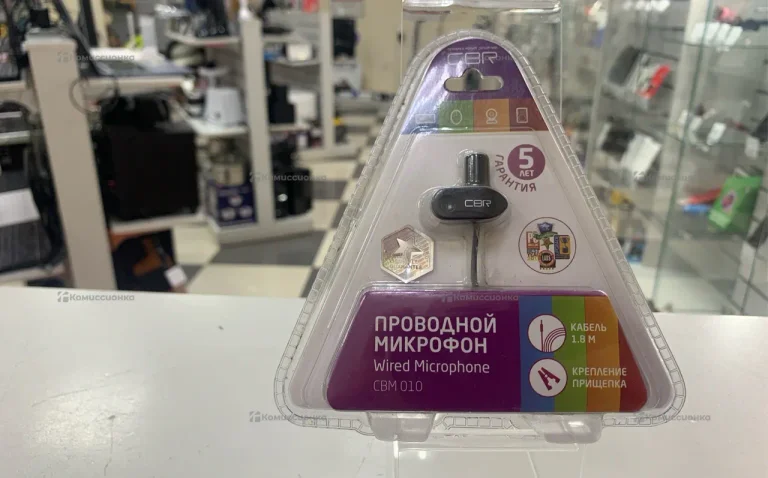 Микрофон петличный CBR cbm 010