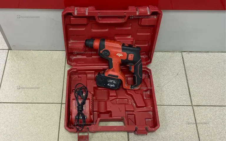 Аккумуляторный перфоратор Elitech па18блм