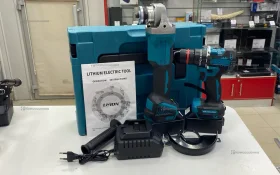 Набор 2в1 УШМ АКБ+Шуруповерт Makita