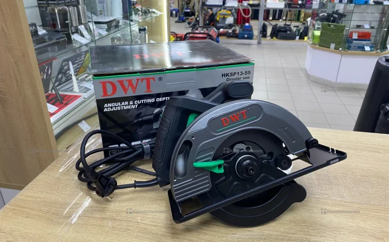 Пила циркулярная DWT HKSP13-55 1,3кВт, 4800об/мин