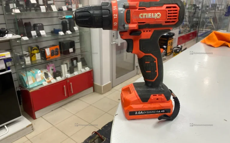 дрель шуруповерт СПЕЦ БДА-14,4-ЛИ