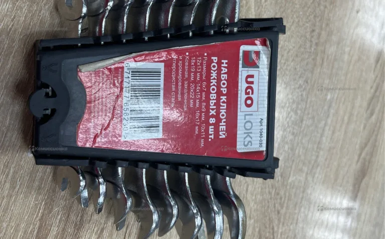 набор ключей Рожковых 8 шт ugo Loks