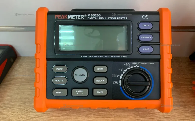 Измеритель сопротивления заземления PeakMeter MS52