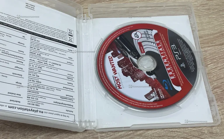 Диск PS3 need for speed most wanted