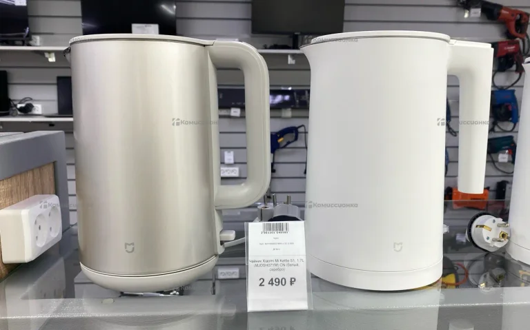Чайник Xiaomi Mi Kettle S1, 1.7L (MJDSH07YM) CN (белый, серебро)