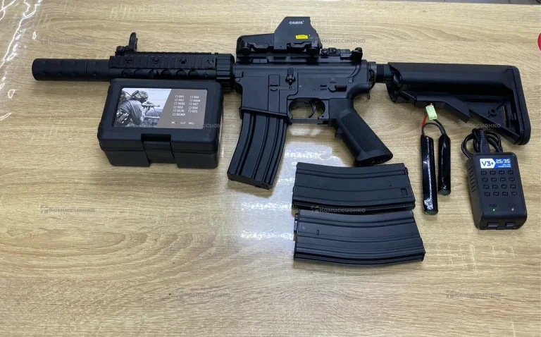 Страйкбольный автомат M4+климатор