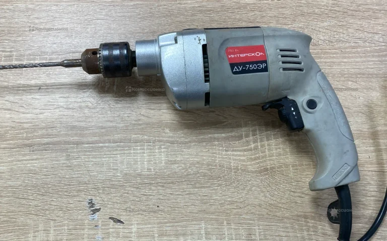 Дрель Интерскол ДУ-750ЭР