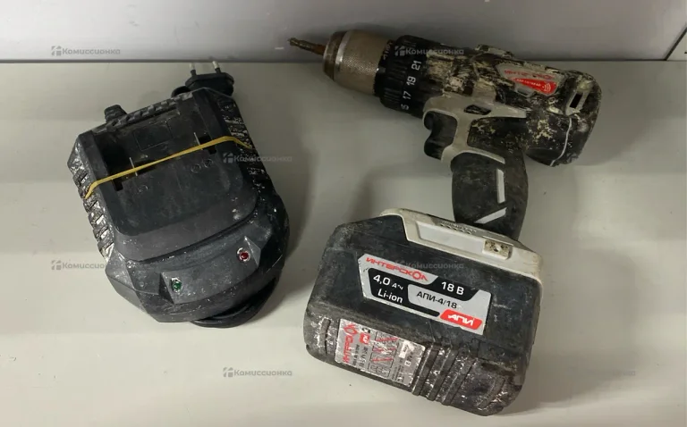 Шуруповерт Интерскол дау-13/18вк