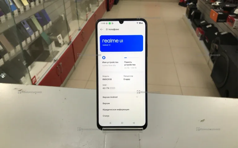 Realme Note 60x 4/128 ГБ