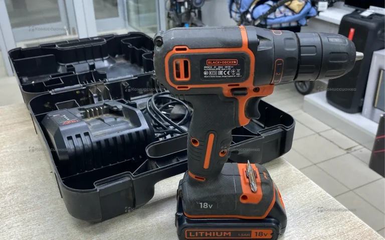 Дрель-шуруповерт BLACK+DECKER BLACK+DECKER BDCDC18