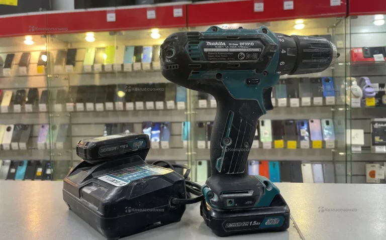 Дрель-шуруповерт makita DF331DWYE
