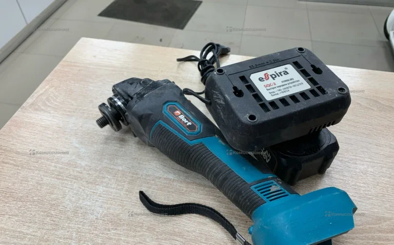 Аккумуляторная УШМ Bort BWS-18Li-125