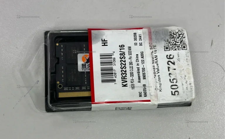 Оперативная память DDR4 16 GB для ноутбука