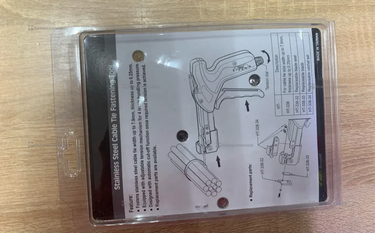Cable tie fastening tool ht 338