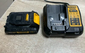 Купить Блок зарядного устройства + АКБ 18XR 1,5ah DEWALT б/у , в Москва и область Цена:3900рублей