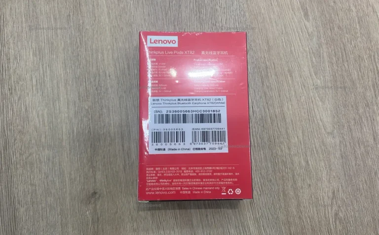 Наушники Lenovo XT82 True Wireless Earbuds (белый)