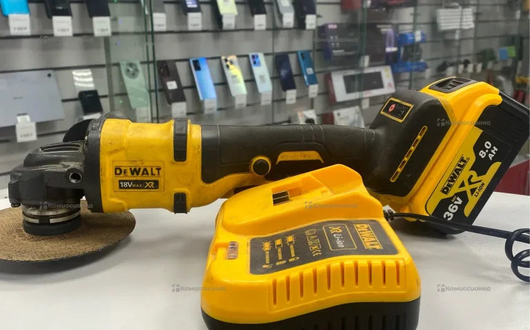 Аккумуляторная Ушм DeWalt brushless