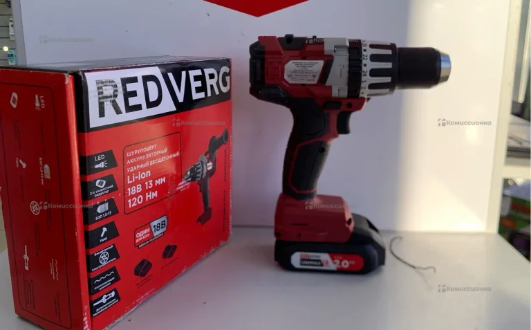 Аккумуляторный шуруповерт RD-IS18BL/U