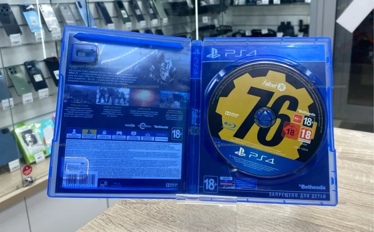 PS4. Диск Fallout 76