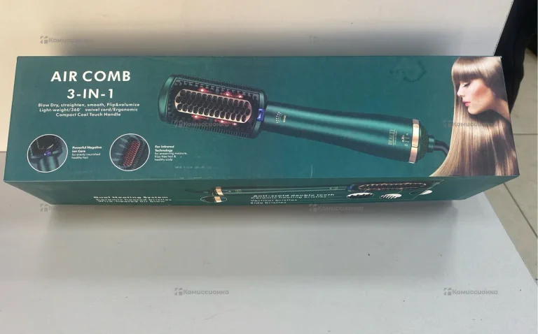 Стайлер air comb 3in1 зеленый