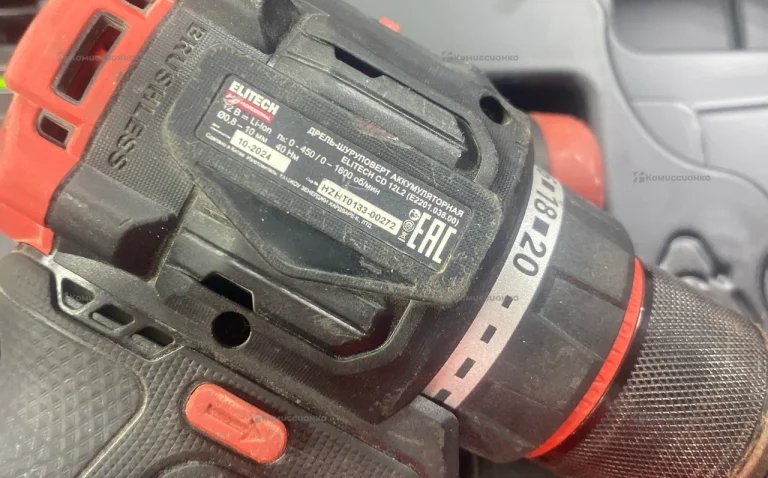 Дрель-шуруповерт аккумуляторная Elitech CD 12L2